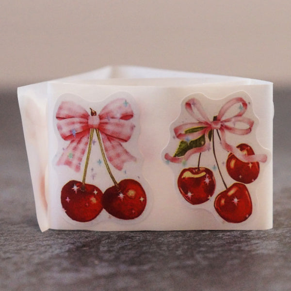 Cherry Coquette Paper Stickers