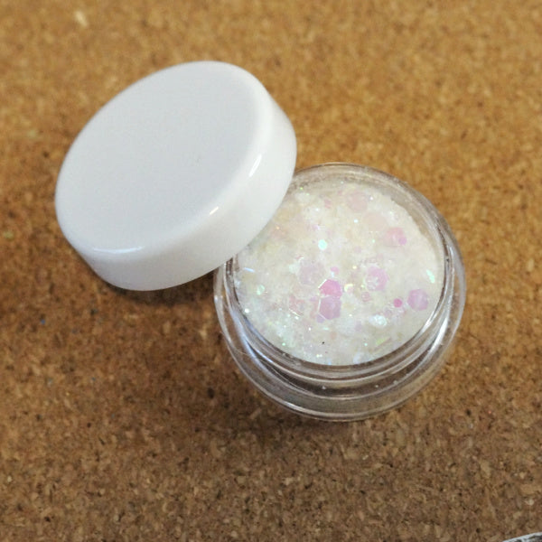 Opal Iridescent Chunky Glitter, 5g Jar