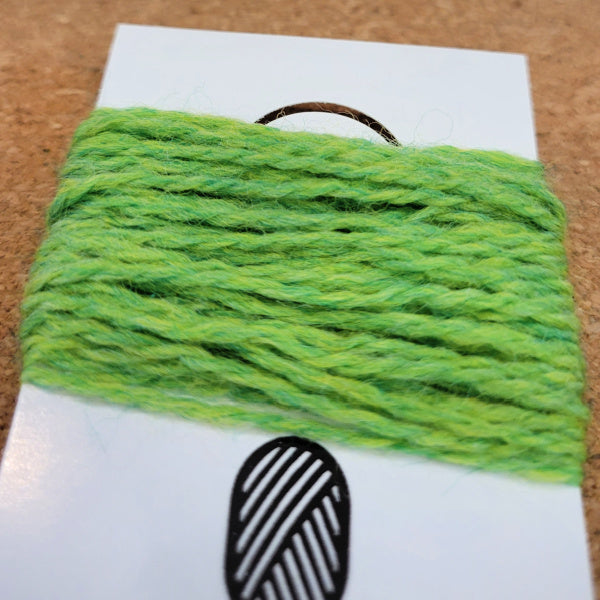 Leaves Green Tapestry Wool Yarn – 5 Yard Card or 20 Yard Skein