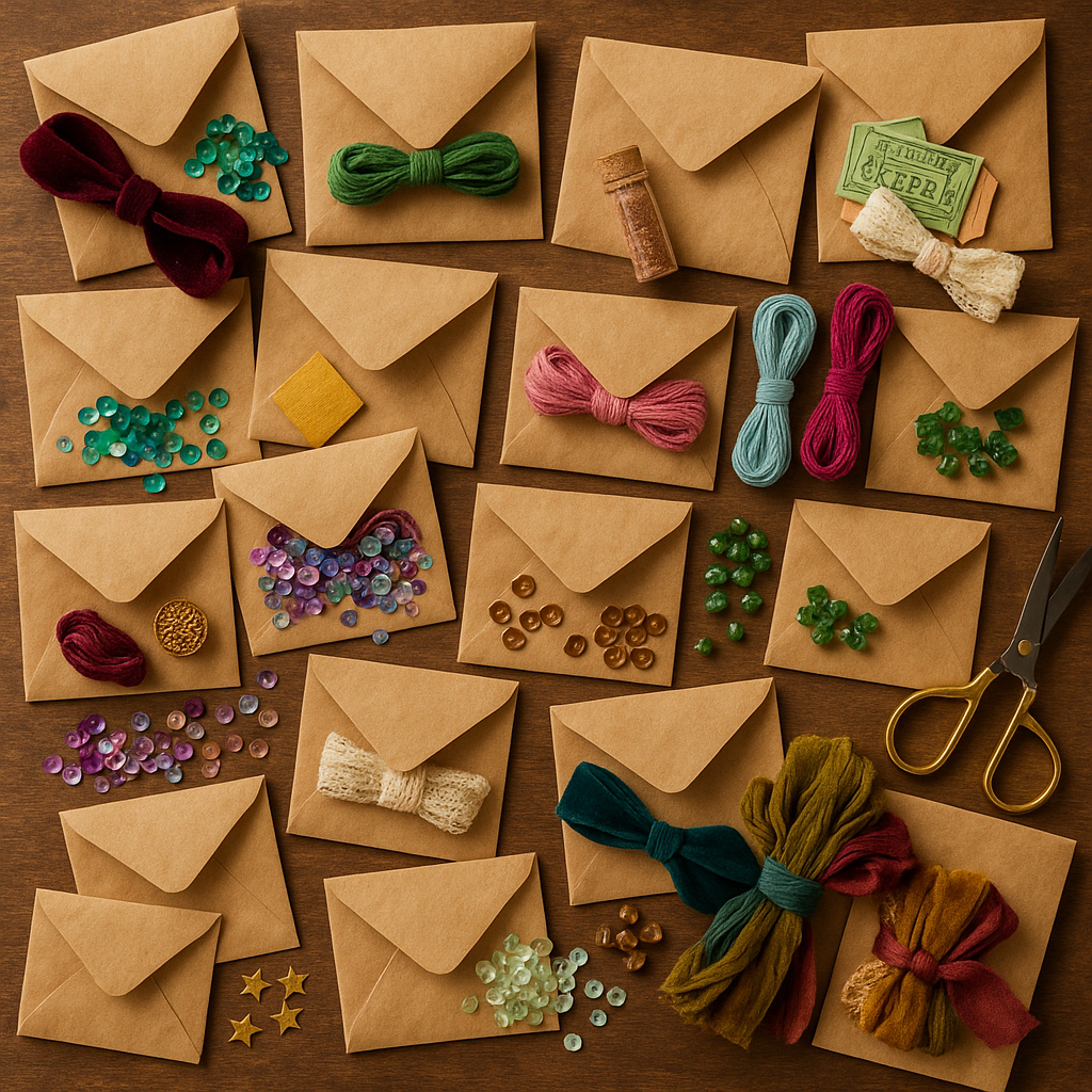 Embellishmentals Advent Calendar, 24 Days of Creative Surprises