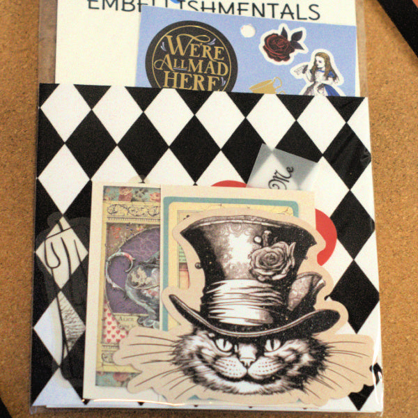 Alice in Wonderland Mixed Media Kit