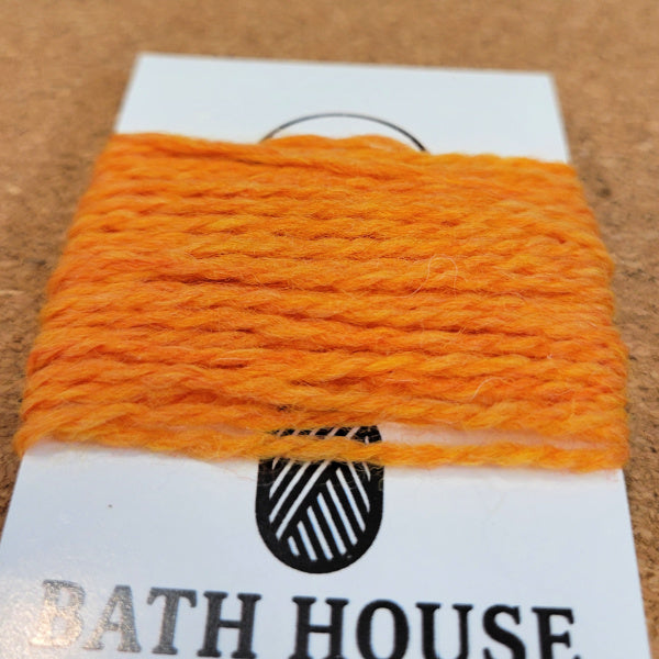 Apricot Tapestry Wool Yarn – 5 Yard Card or 20 Yard Skein