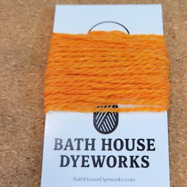 Apricot Tapestry Wool Yarn – 5 Yard Card or 20 Yard Skein