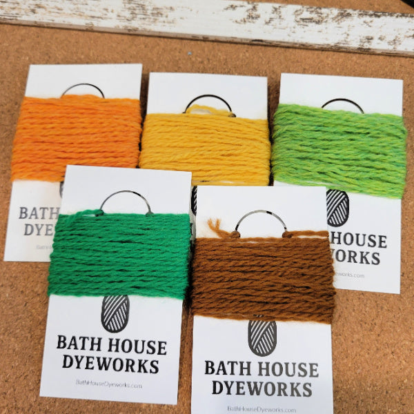 Autumn Garden Tapestry Wool Yarn Set – 5 colors - 5 Yards or 20 Yard Skein