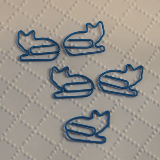 Blue Fox Wire Shaped Paperclips