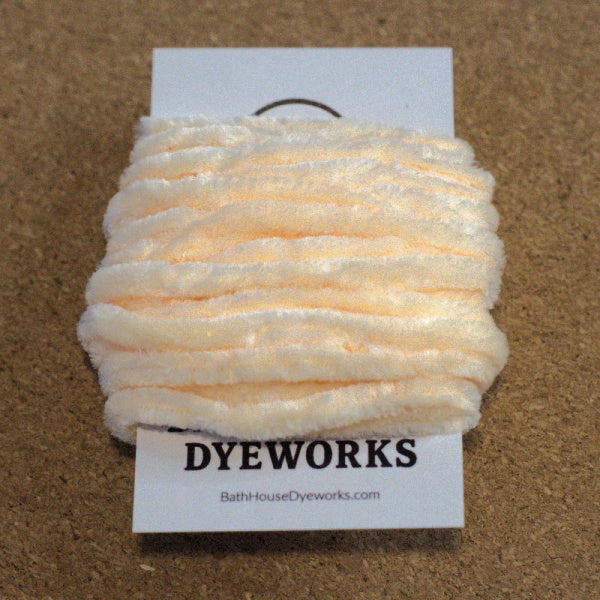 Velvet Chenille Trim, Buttermilk Cream (5 Yards)