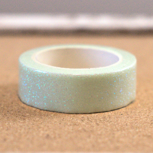 Fairy Wings Pastel Sparkle Glitter Washi Tape - 15mm x 2m