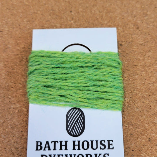 Leaves Green Tapestry Wool Yarn – 5 Yard Card or 20 Yard Skein
