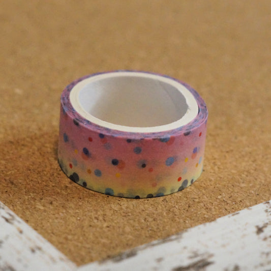 Ombre Party Dots Washi Tape – Pink – Playful Pattern