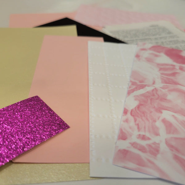 Pink Sugar Mixed Media Paper Stash Pack
