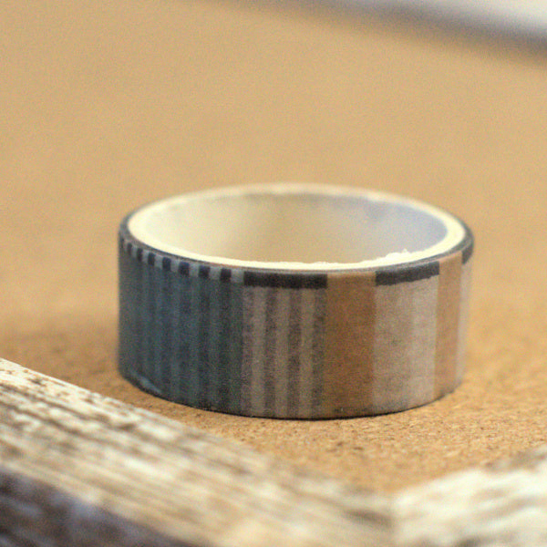 Savannah Stripe Washi Tape – Neutral Pattern for Journaling & Paper Crafts