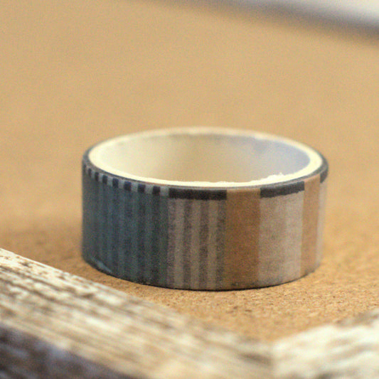 Savannah Stripe Washi Tape – Neutral Pattern for Journaling & Paper Crafts