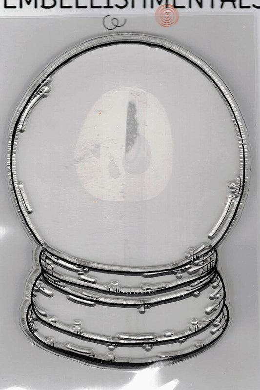 Build-a-Scene Snow Globe or Crystal Ball Stamp