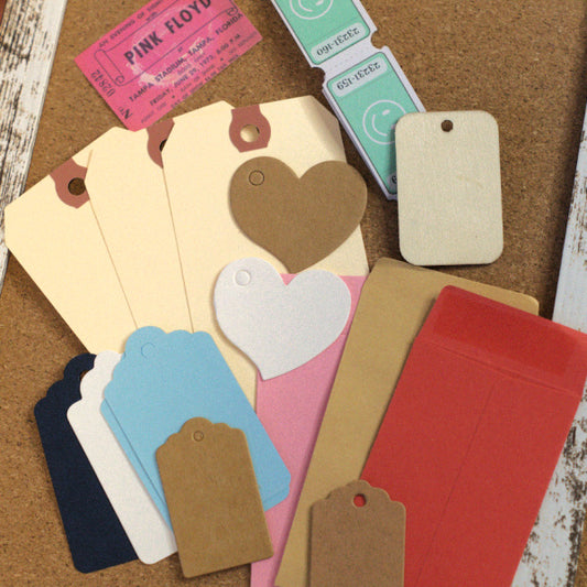Tag Builder Kit, Assorted Shapes & Surfaces