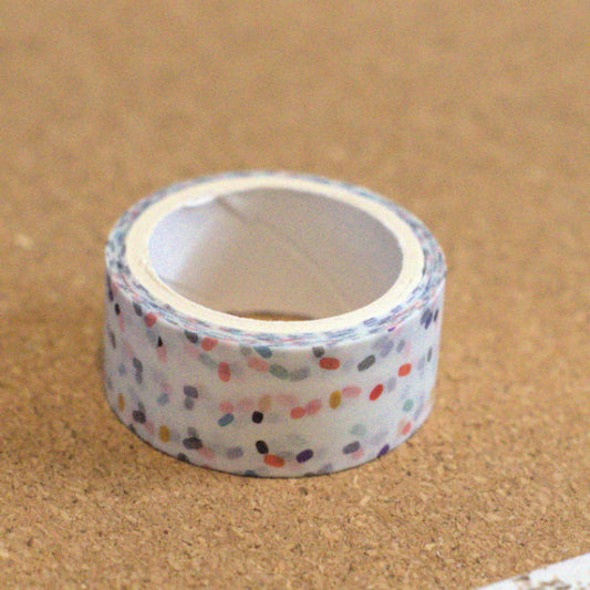 Party Dots Washi Tape – White – Playful Pattern