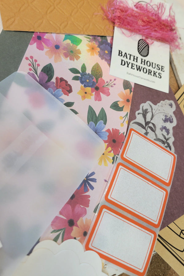 Wildflower Ephemera Kit for Junk Journals & Mixed Media