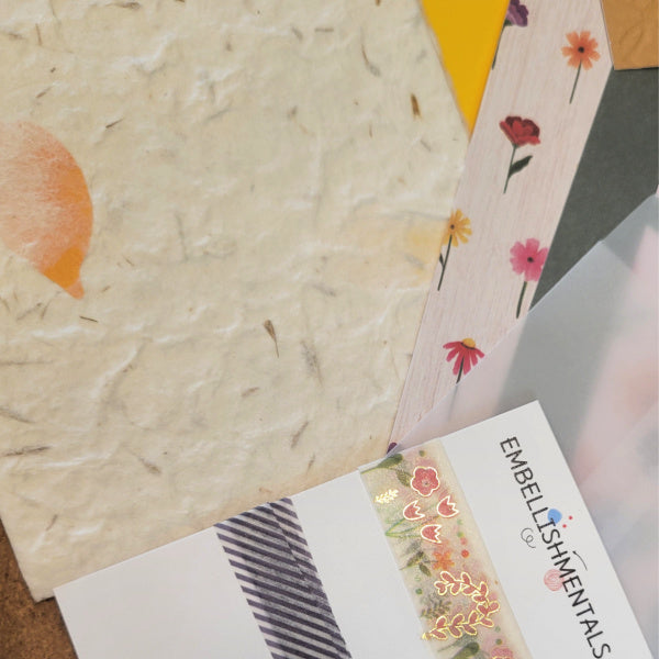 Wildflower Ephemera Kit for Junk Journals & Mixed Media